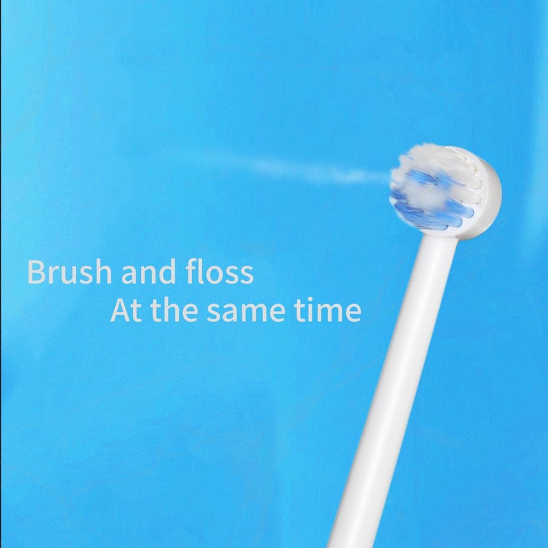 Hwxtoxy Replacement Tips for Waterpik Aquarius Water Flosser Waterpik Toothbrush Replacement Heads Toothbrush and Oral Irrigators (6 Brush Head Tips) - Image 4